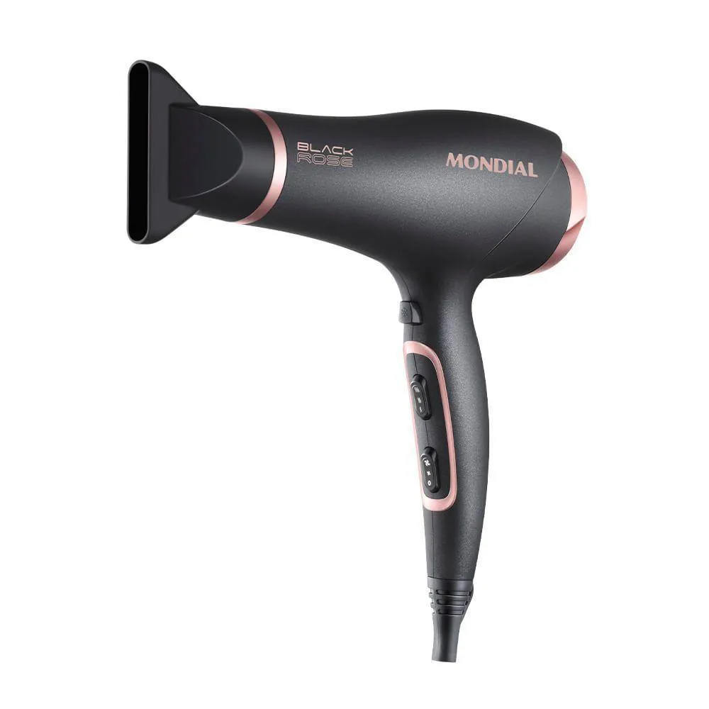 Secador de Cabelos Mondial Black Rose Sc-37 127v 110v — Mondial | Farmácia Resyla