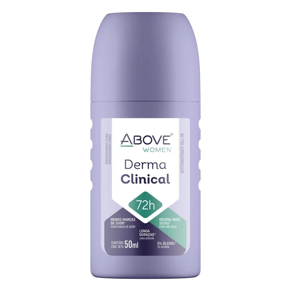 Desodorante Above Feminino Derma Clinical 50ml Roll On — Above | Farmácia Resyla
