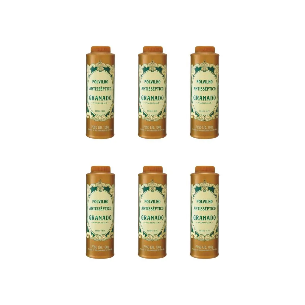 Talco Pes Granado 100g Tradicional - Kit C / 6un — Granado | Farmácia Resyla