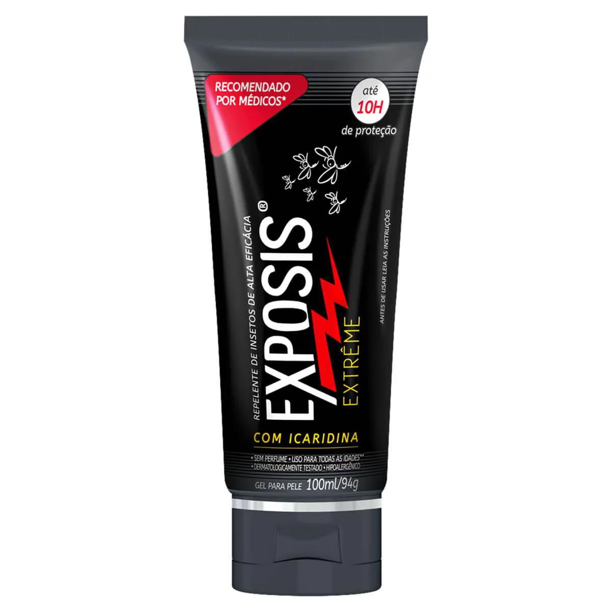 Repelente Exposis Extrême Gel Adulto e Infantil Icaridina 100ml — Exposis | Farmácia Resyla