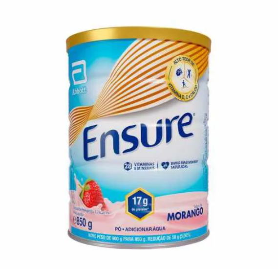Ensure sabor Morango 850g — Ensure | Farmácia Resyla