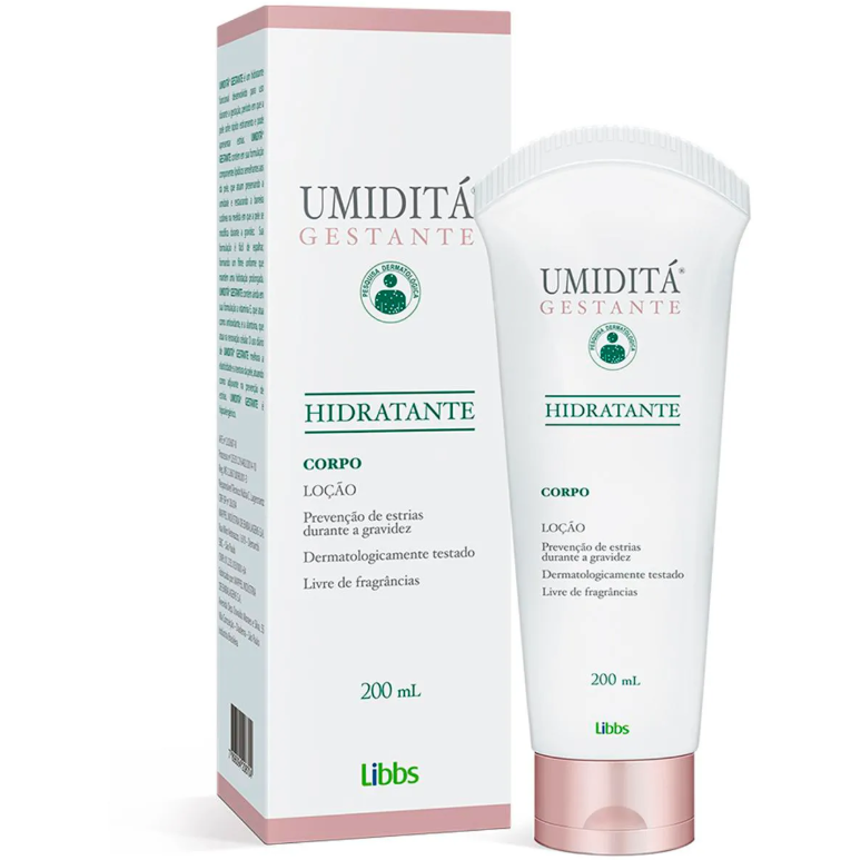 Loção Hidratante Umiditá Gestante com 200ml — Umiditá | Farmácia Resyla