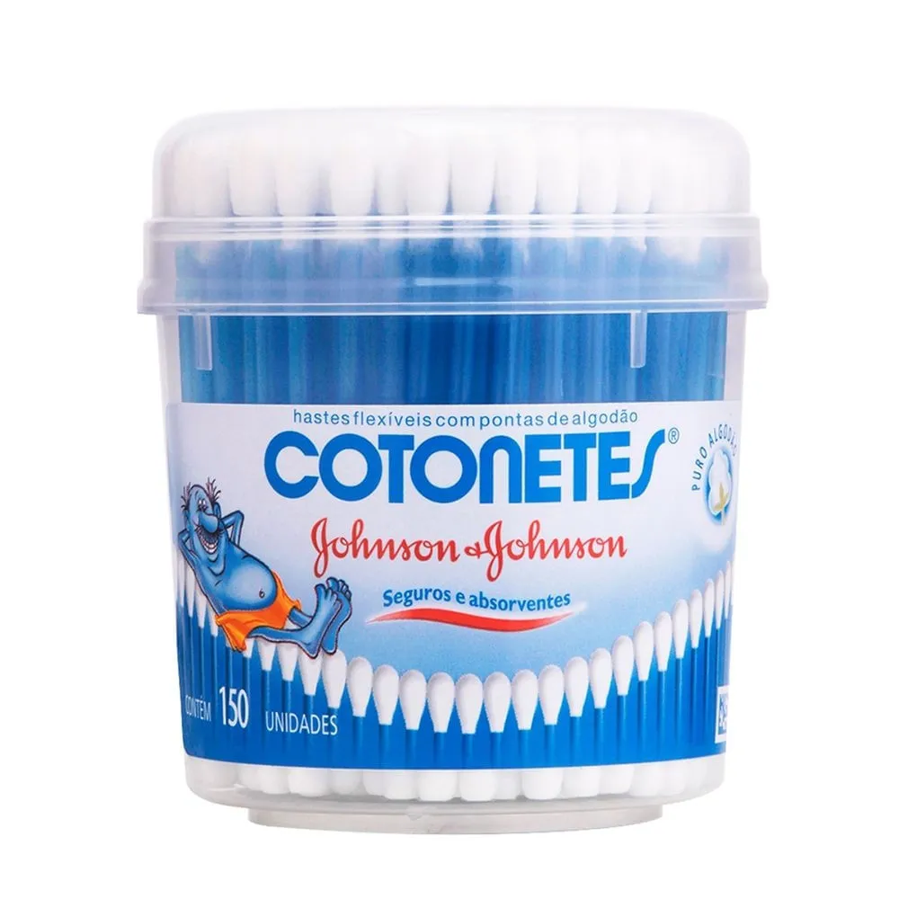 Cotonetes Johnsons Pote Com 150 Unidades — Cotonetes | Farmácia Resyla