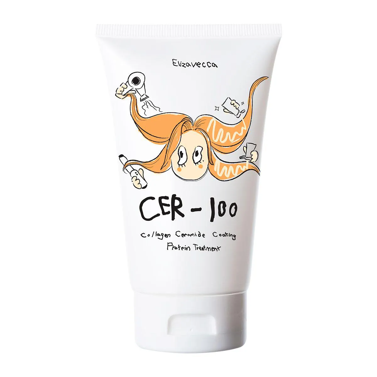 Máscara de Cabelo Tratamento Elizavecca Cer-100 Collagen Ceramide Coating Protein 100ml — Elizavecca | Farmácia Resyla