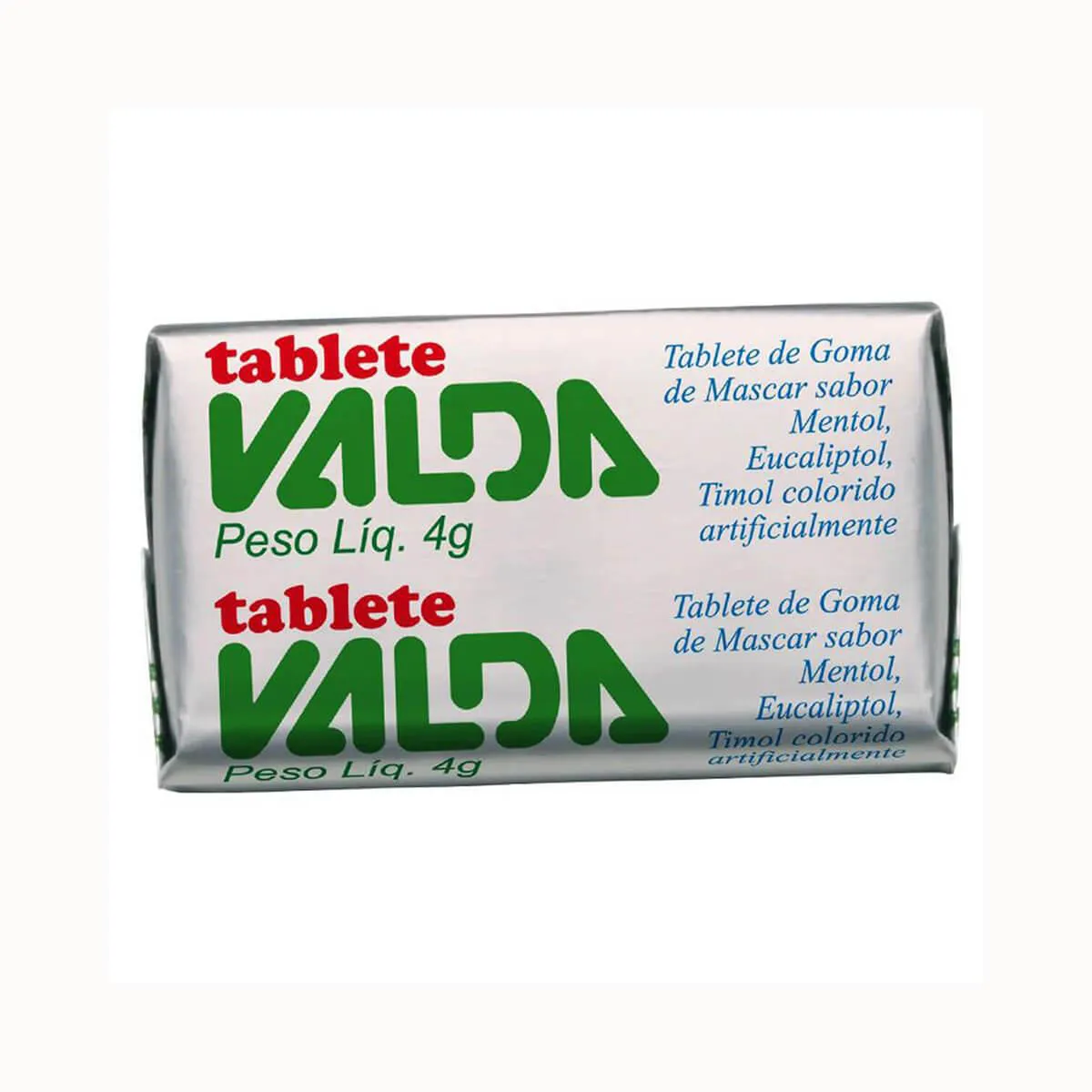 Chiclete Valda Tablete 4g — Valda | Farmácia Resyla