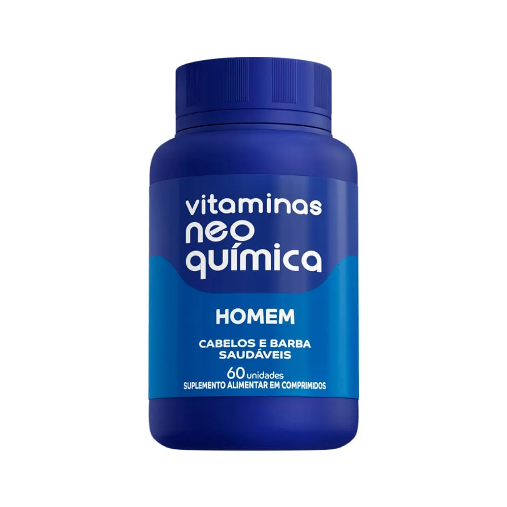 Multivitamínico Neo Química Homem 60 Comprimidos — Neo Química | Farmácia Resyla