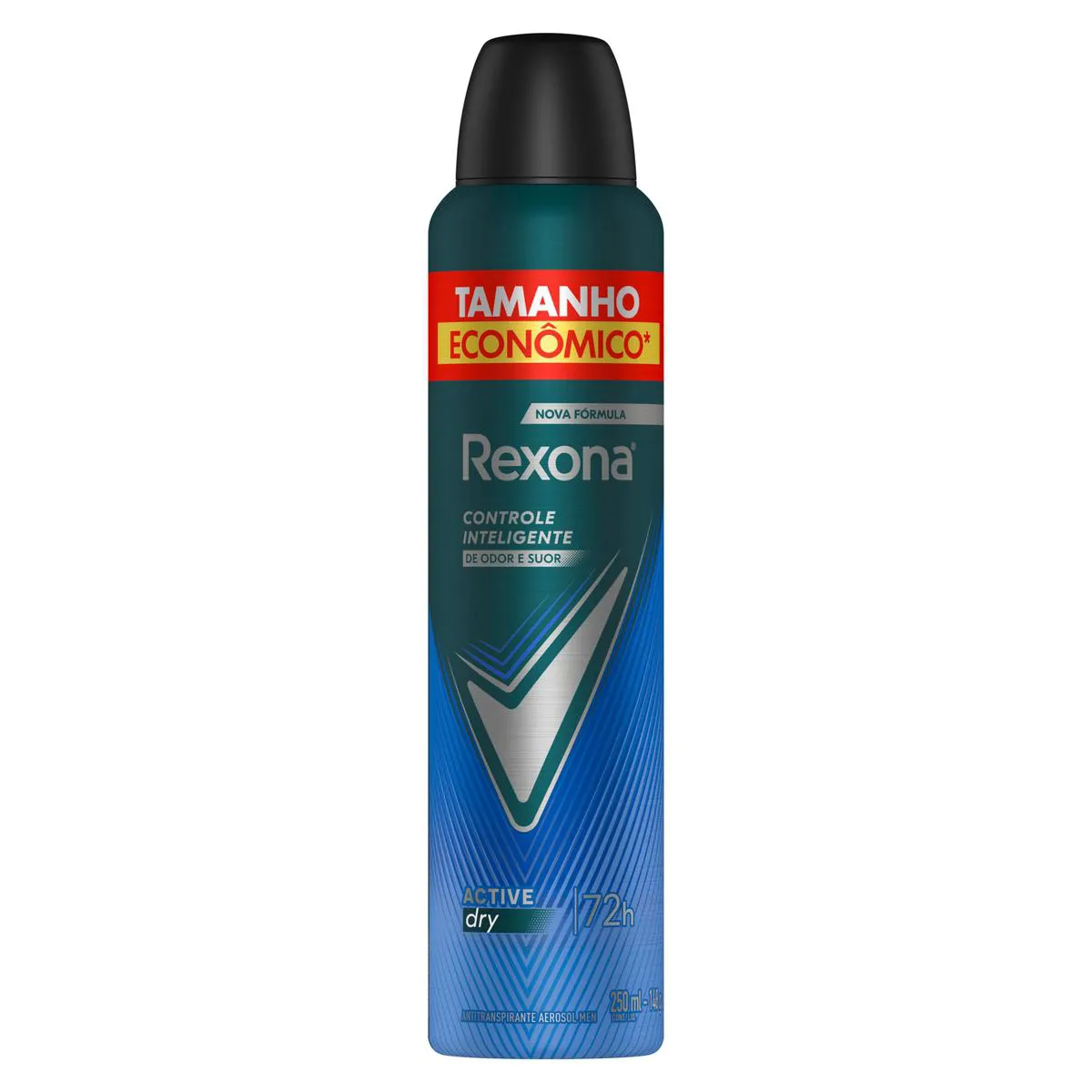 Desodorante Antitranspirante Aerosol Rexona Men Active Dry 72h 250ml — Rexona | Farmácia Resyla