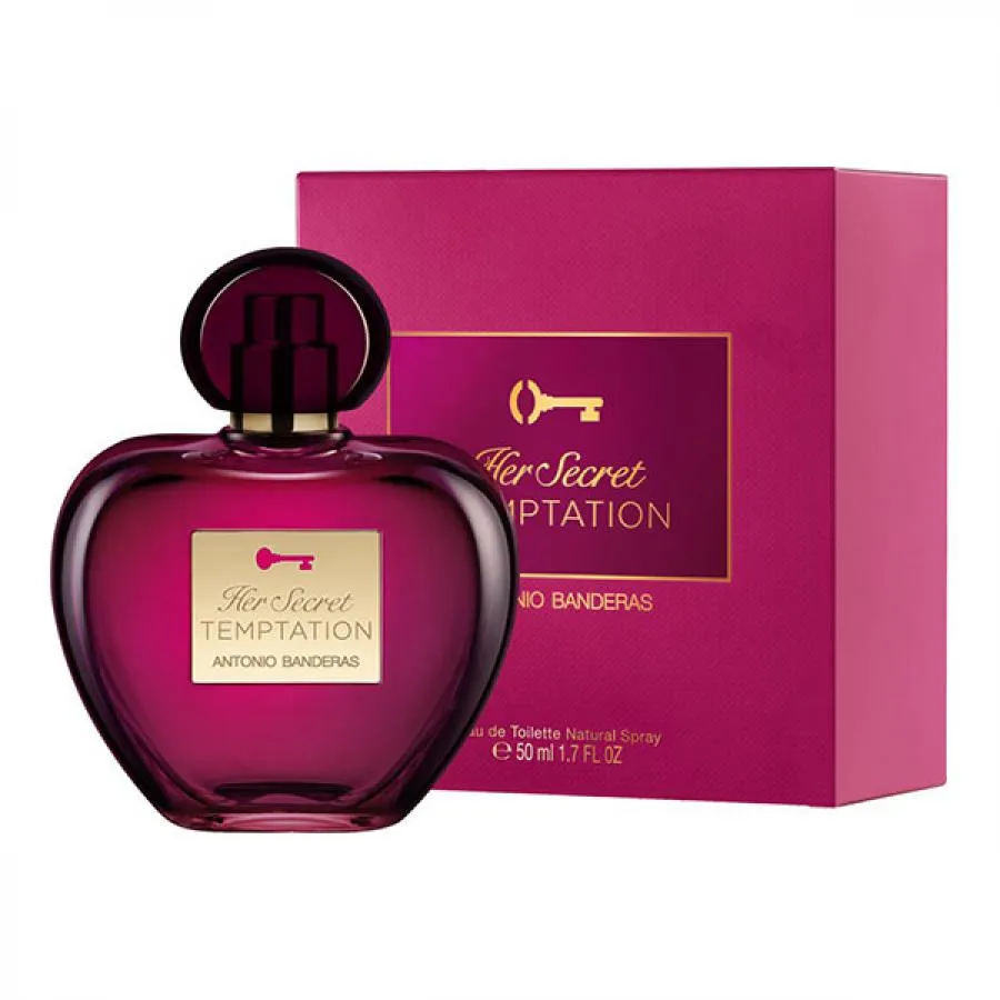 Perfume Antonio Banderas Her Secret Temptation 50ml Edt — Antonio Banderas | Farmácia Resyla