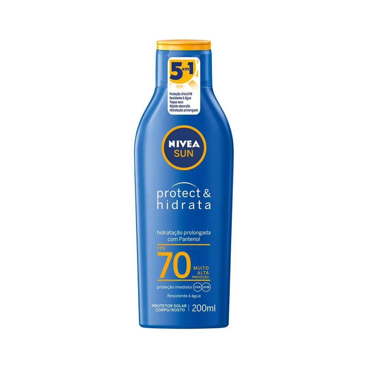 Protetor Solar Corporal Nivea Sun Protect & Hidrata FPS 70 200ml — Nivea Sun | Farmácia Resyla