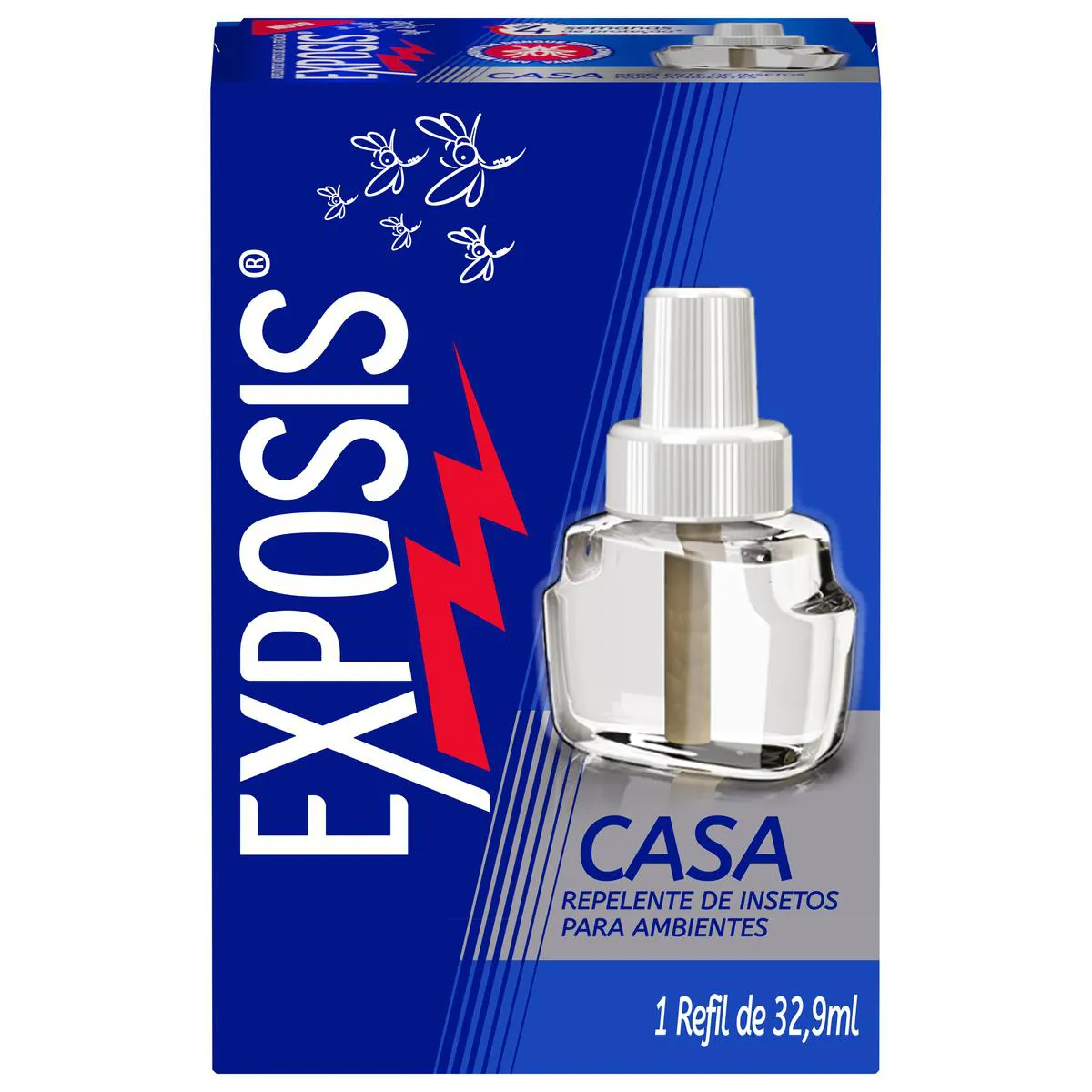 Refil Repelente Elétrico Líquido Exposis Casa 32,9ml — Exposis | Farmácia Resyla