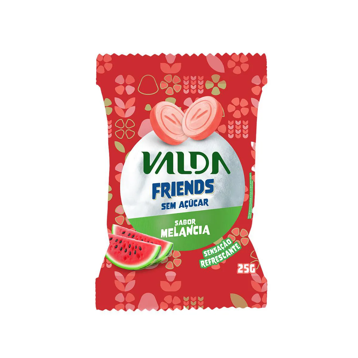 Pastilhas Valda Friends Melancia Sachê 25g — Valda | Farmácia Resyla