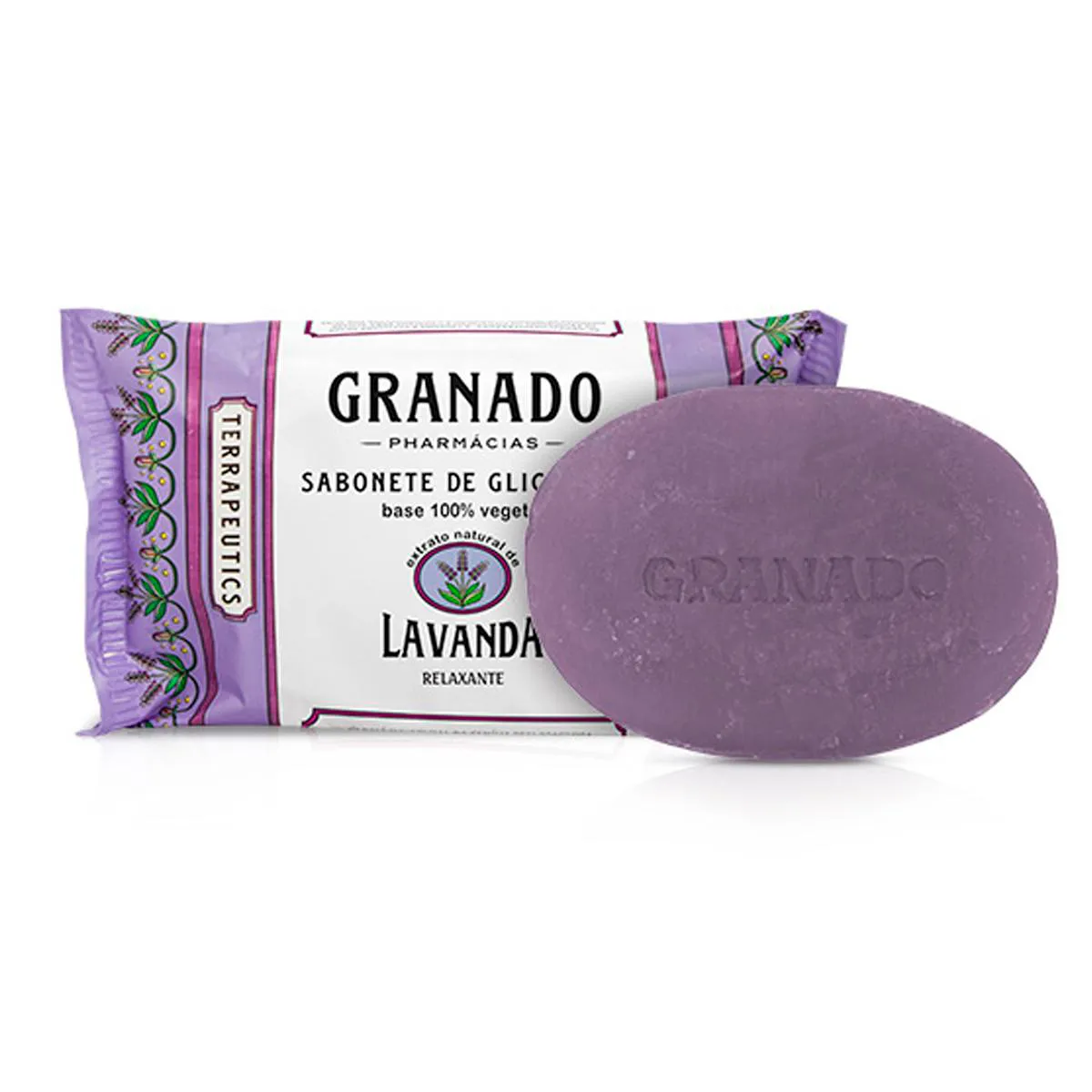 Sabonete Granado Terrapeutics Lavanda em Barra com 90g — Granado | Farmácia Resyla