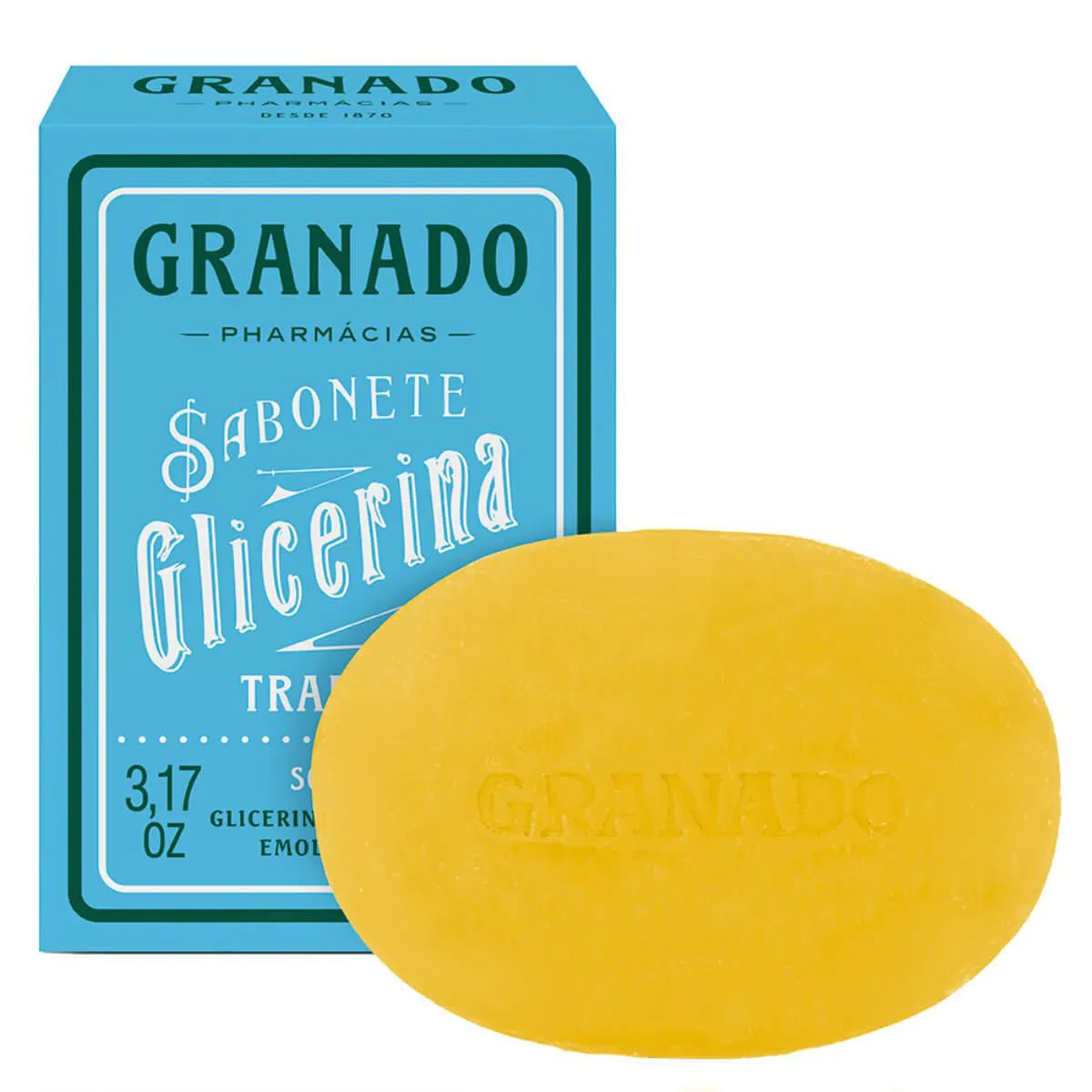 Sabonete de Glicerina em Barra Granado Tradicional com 90g — Granado | Farmácia Resyla