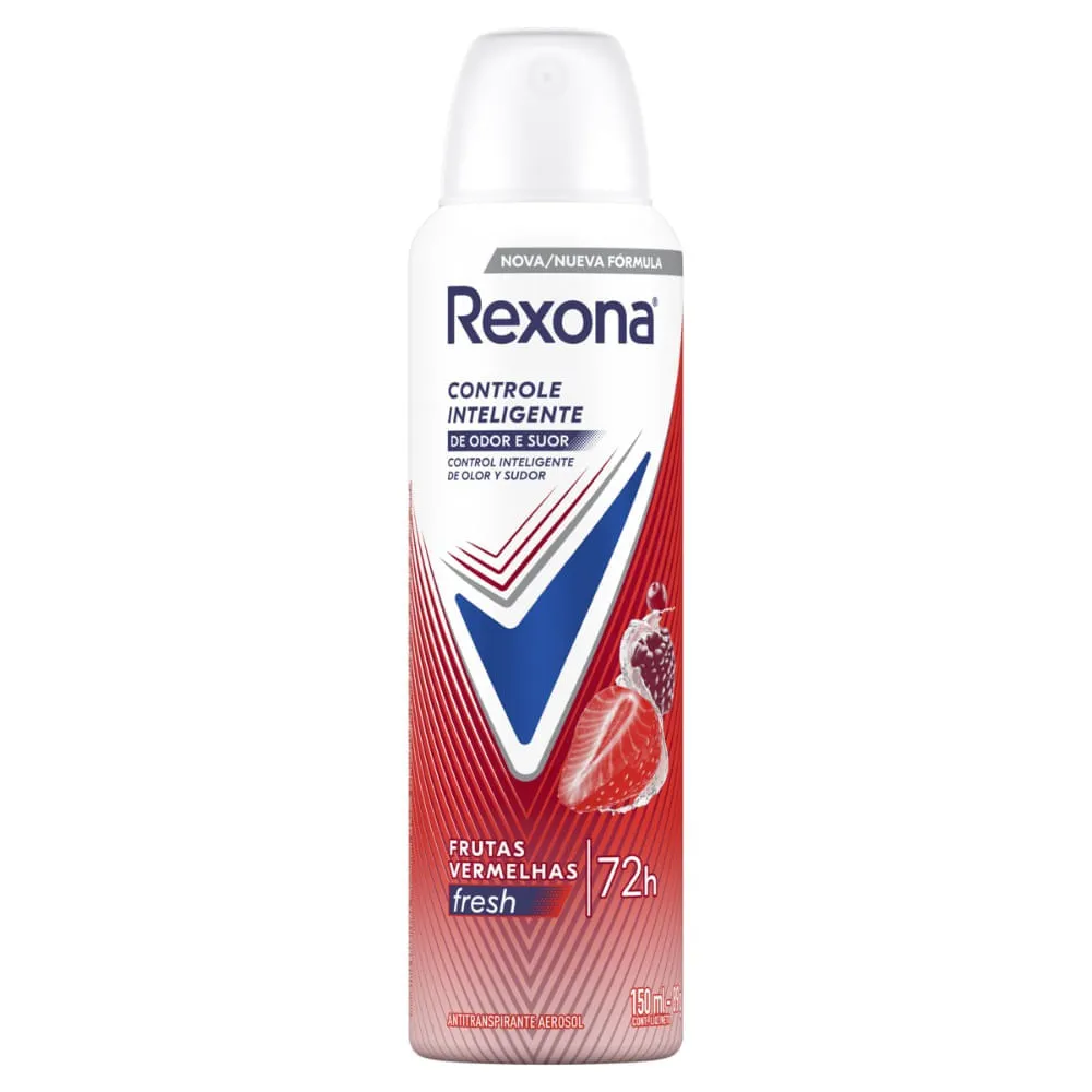 Antitranspirante Aerossol Rexona Frutas Vermelhas Fresh 150ml — Rexona | Farmácia Resyla
