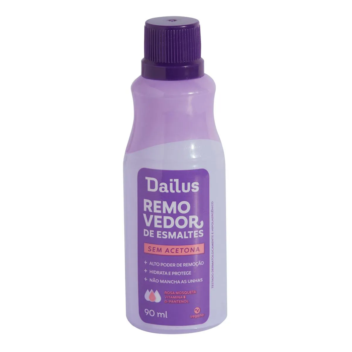 Removedor de Esmaltes Dailus Sem Acetona Vegano 90ml — Dailus | Farmácia Resyla