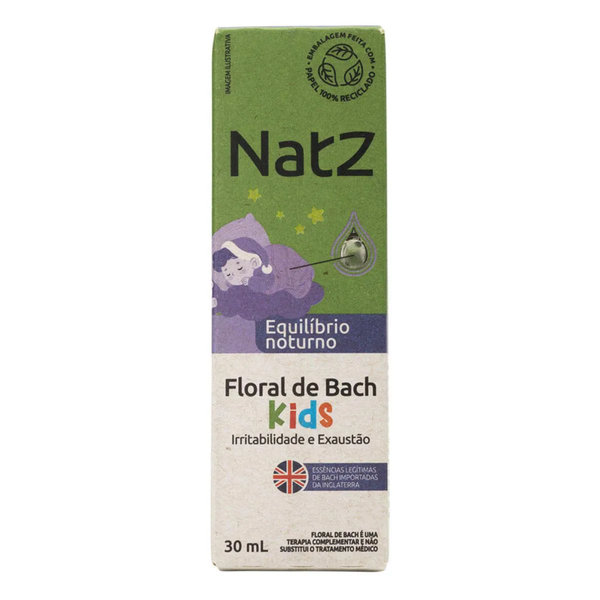 Floral de Bach Natz Kids Equilíbrio Noturno 30ml — Natz | Farmácia Resyla