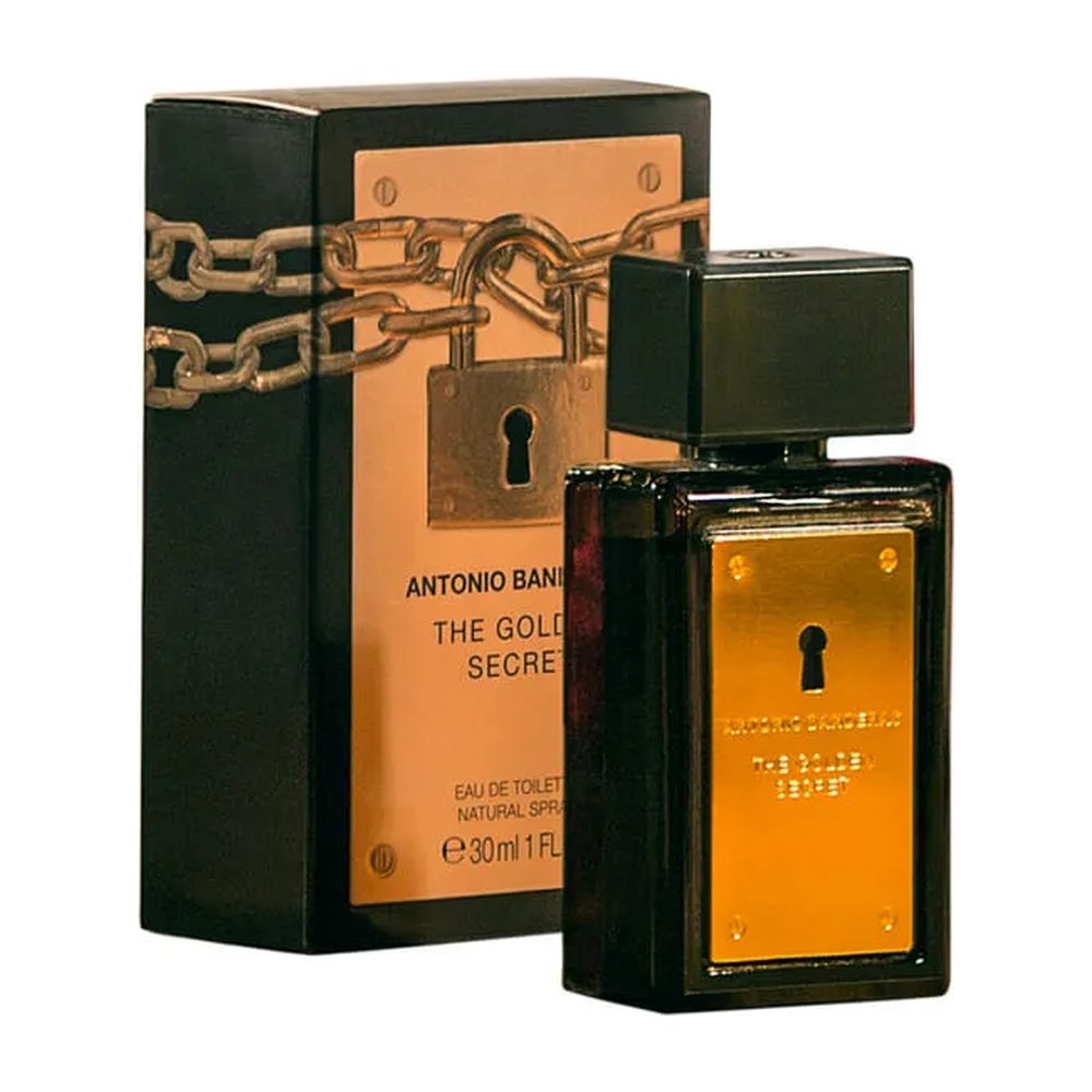 Perfume Antonio Banderas Golden Secret Men 30ml Edt — Antonio Banderas | Farmácia Resyla