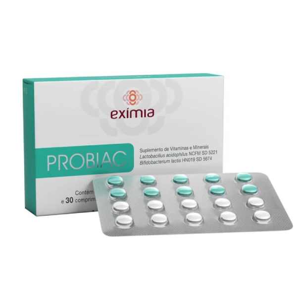 Exímia Probiac 30 Comprimidos — Exímia | Farmácia Resyla