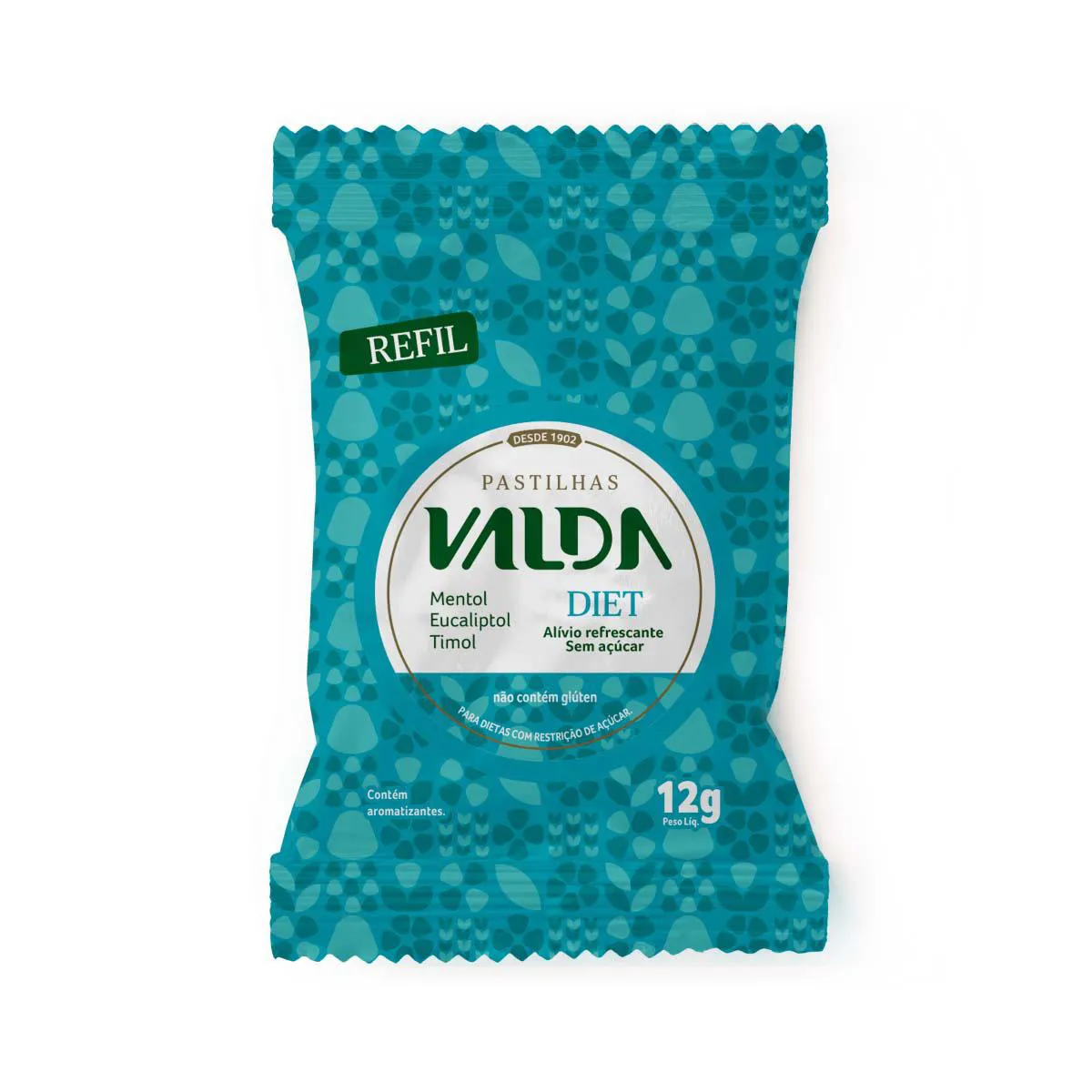 Pastilhas Valda Diet 12 unidades — Valda | Farmácia Resyla