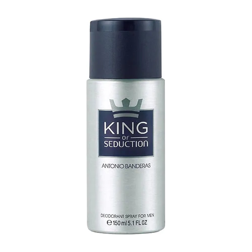 Desodorante Antonio Banderas King Of Seduction 150ml — Antonio Banderas | Farmácia Resyla