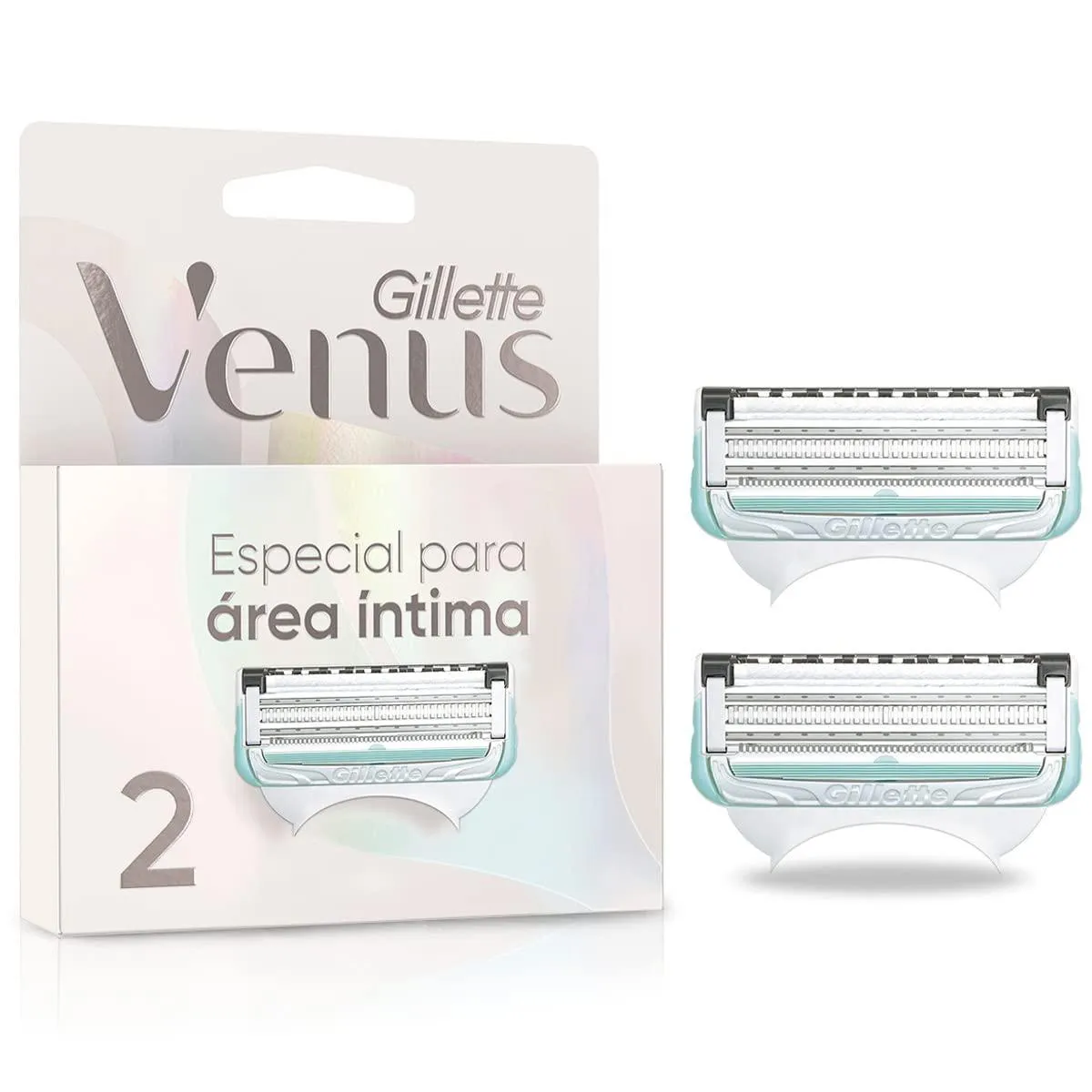 Gillette Venus Íntima Carga para Aparelho Depilatório 2 unidades — Gillette | Farmácia Resyla