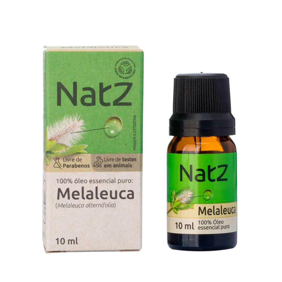 Óleo Essencial de Melaleuca Natz 10ml — Natz | Farmácia Resyla