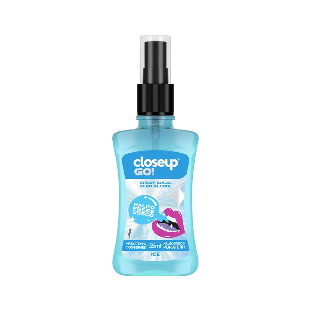 Enxaguante Bucal Close Up Go Ice Spray 35ml — Close Up | Farmácia Resyla