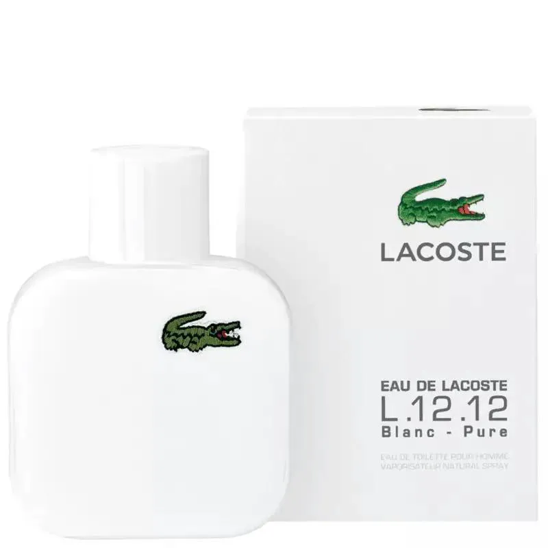 L.12.12 Blanc Lacoste Eau De Toilette 50ml - Perfume Masculino — Lacoste | Farmácia Resyla