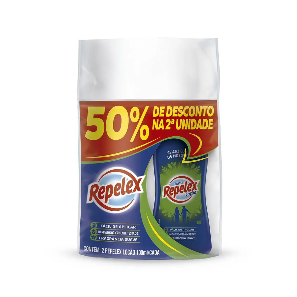Kit Repelente Super Repelex Loção 2 unidades com 100ml cada — Repelex | Farmácia Resyla