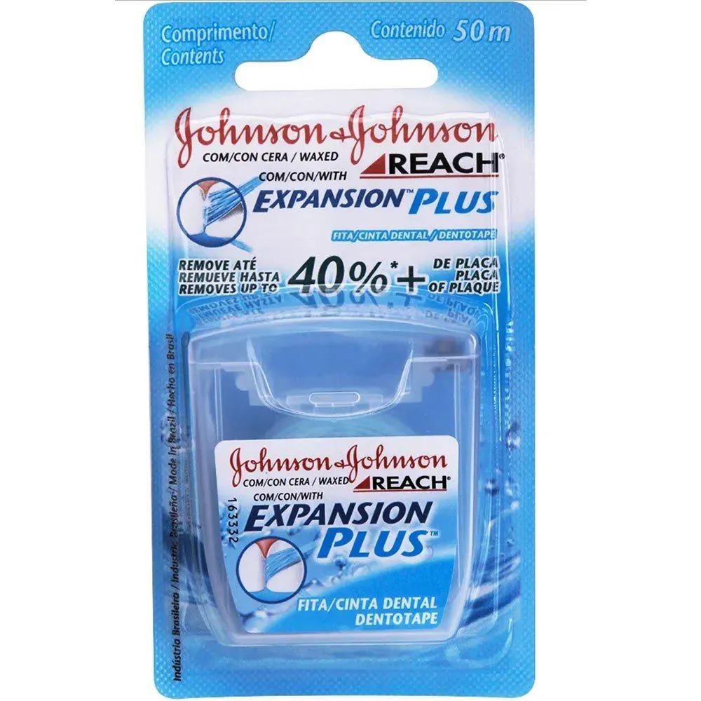 Fio Dental Johnson E Johnson Reach Plus 50 Metros — Johnson | Farmácia Resyla