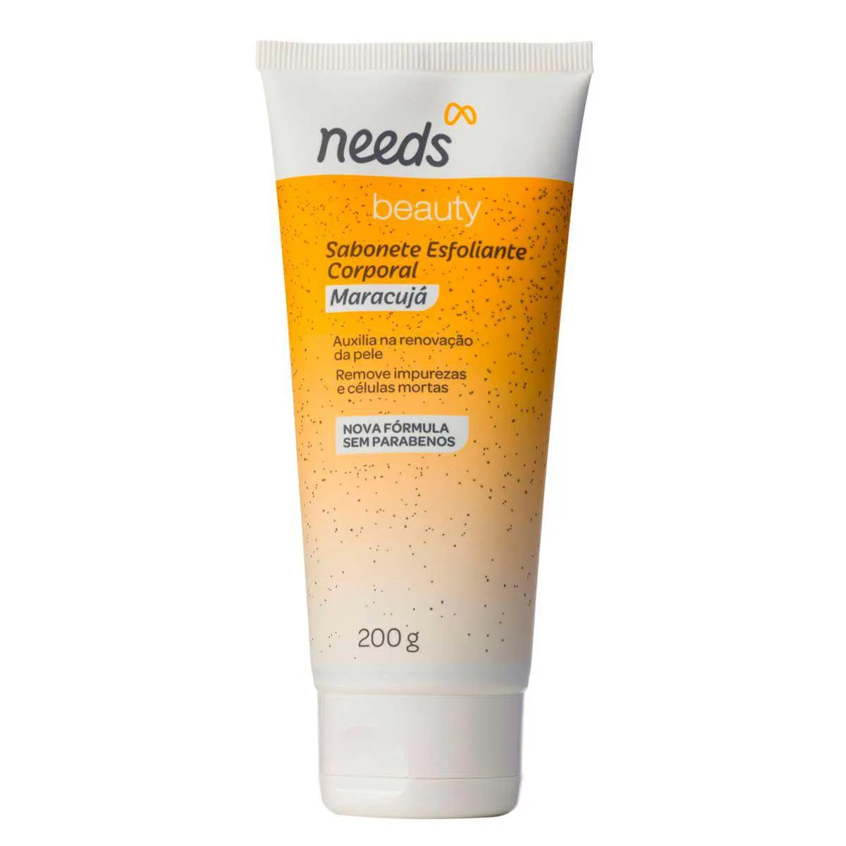 Sabonete Esfoliante Needs Beauty Maracujá 200ml — Needs Beauty | Farmácia Resyla
