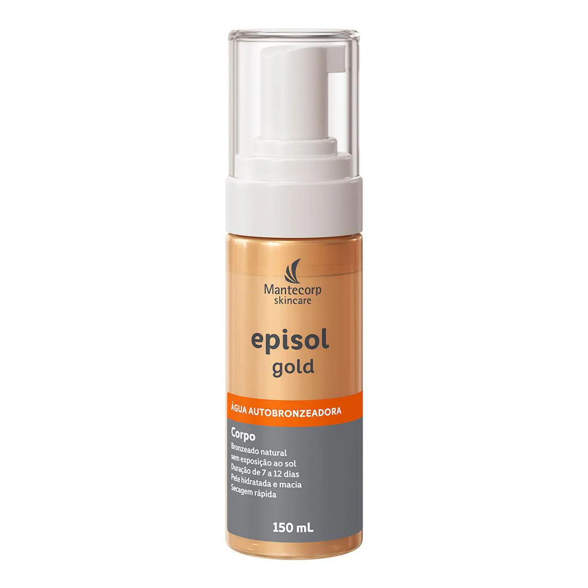 Água Autobronzeadora Corporal Solução Episol Gold Dourado 150ml — Episol | Farmácia Resyla