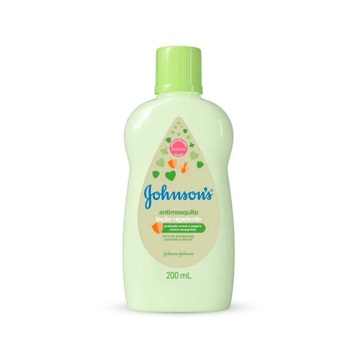 Repelente Johnson's Baby Antimosquito Loção 200ml — Johnson's Baby | Farmácia Resyla