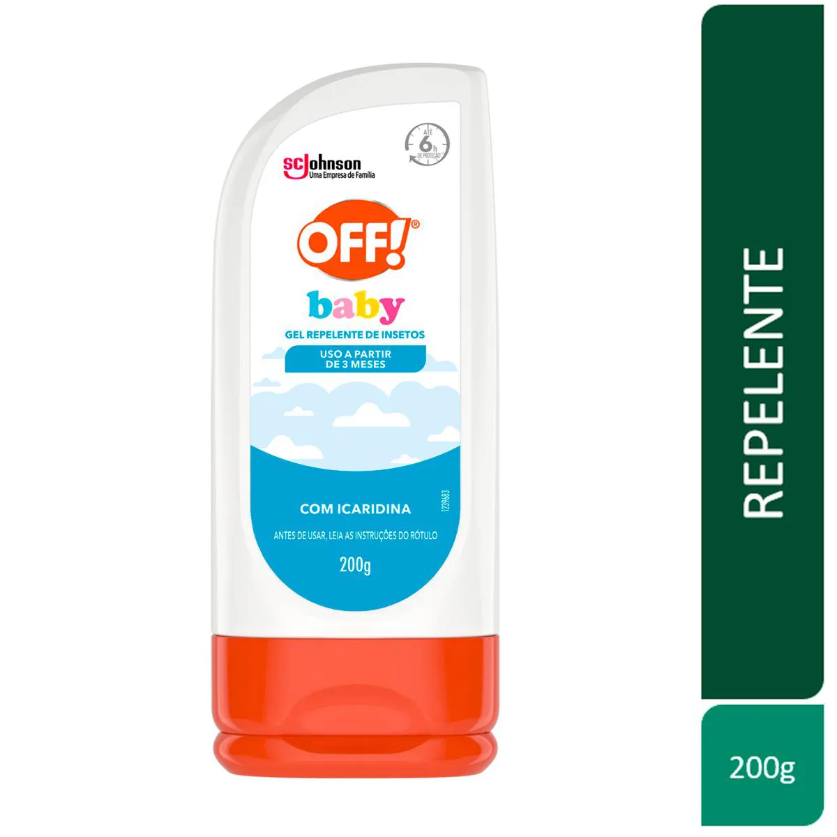 Repelente Infantil Off! Baby Gel Com Icaridina 200g — Off! | Farmácia Resyla