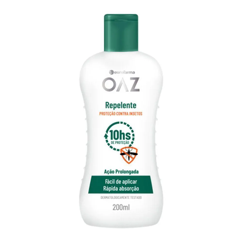 Repelente Oaz 10h Proteção Eurofarma 200ml — Eurofarma | Farmácia Resyla