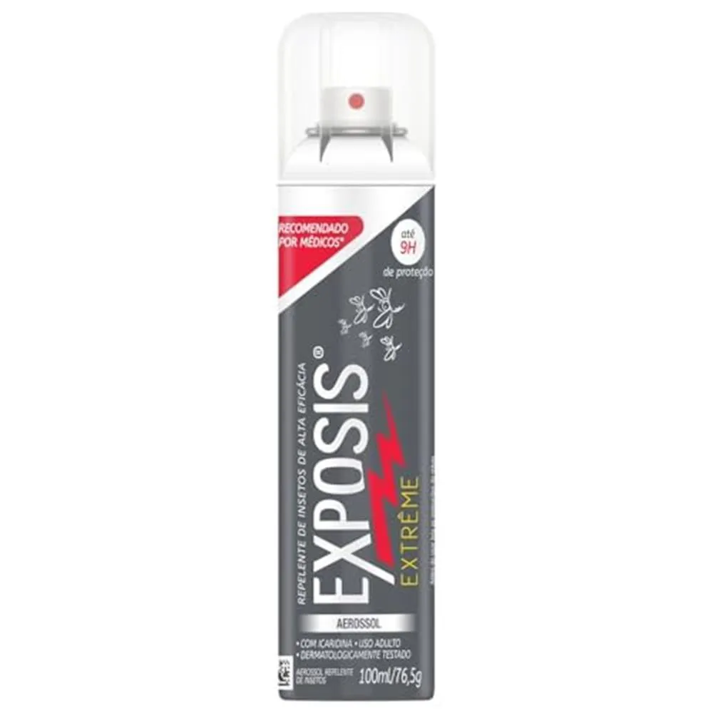Repelente Exposis Extrême com Icaridina Aerosol 100ml — Exposis | Farmácia Resyla