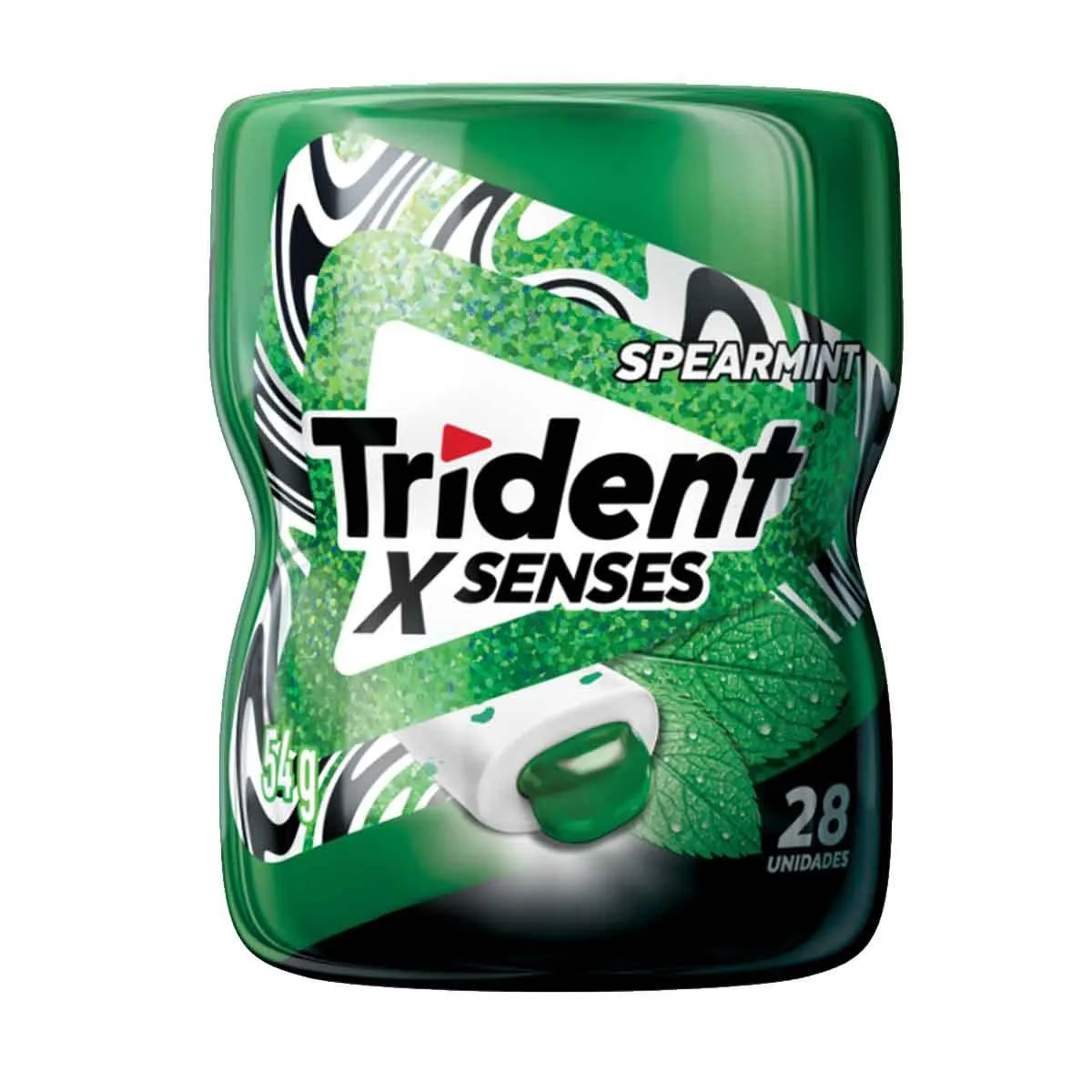 Goma de Mascar Trident X Senses Menta Sem Açúcar 54g — Trident | Farmácia Resyla