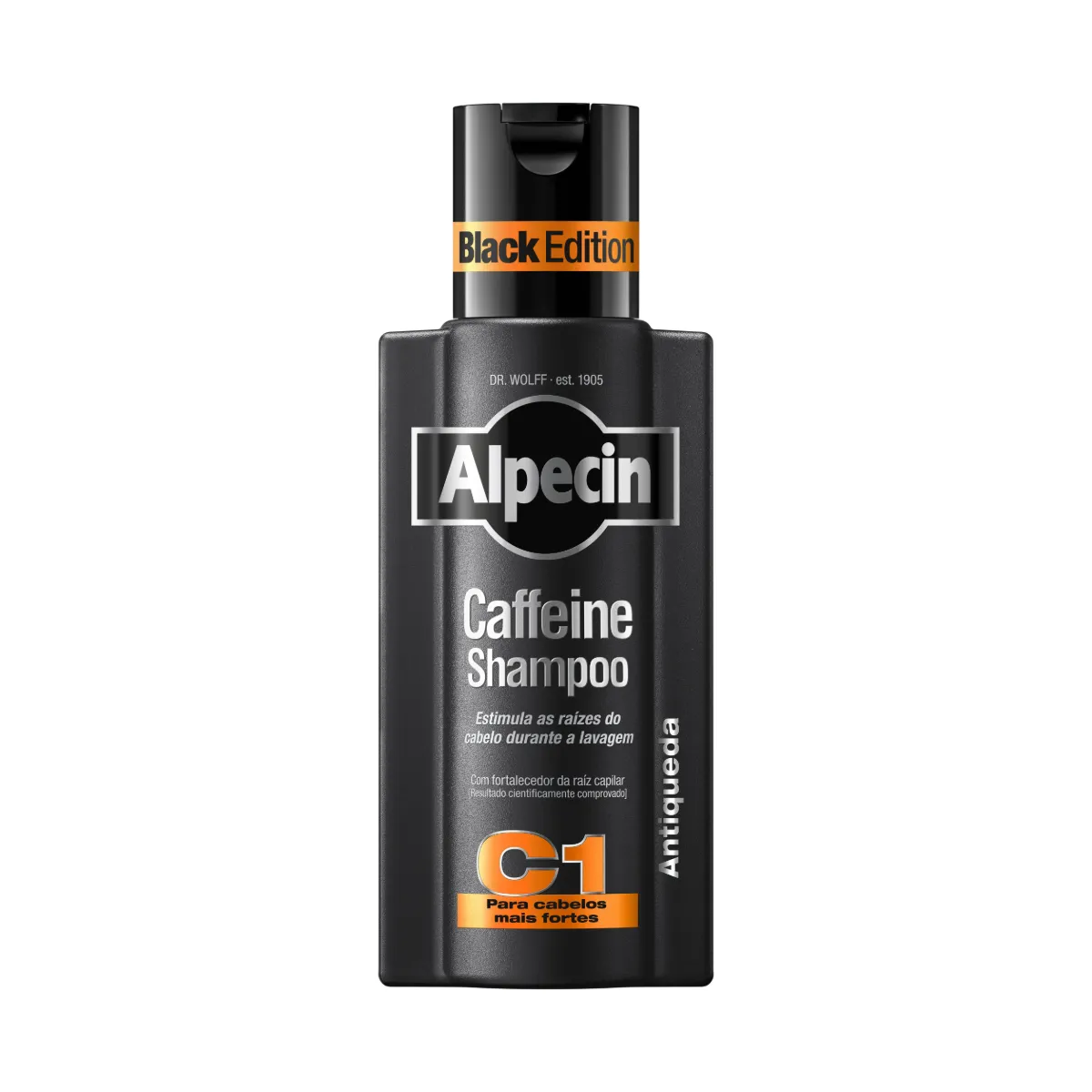 Shampoo Antiqueda Alpecin Caffeine Black Edition 250ml — Alpecin | Farmácia Resyla