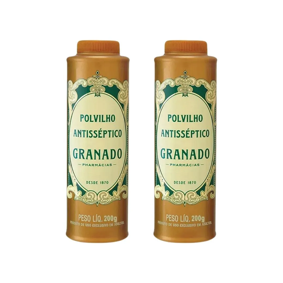 Talco Pes Granado 200g Tradicional - Kit C/2un — Granado | Farmácia Resyla