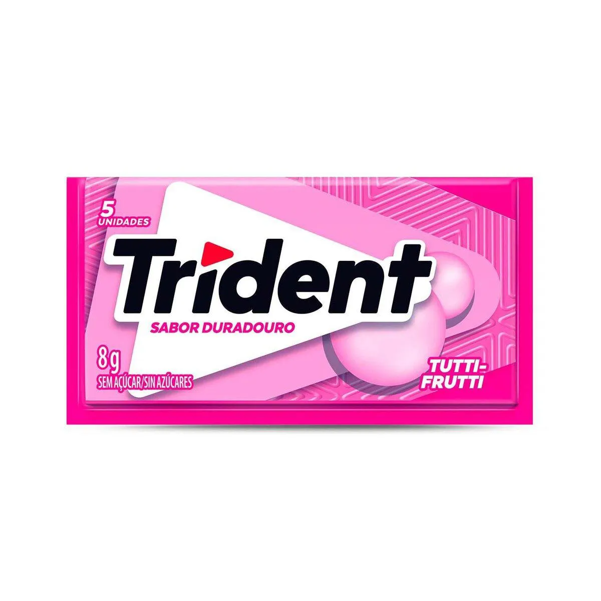 Goma de Mascar Trident Tutti-Frutti Sem Açúcar 8g — Trident | Farmácia Resyla