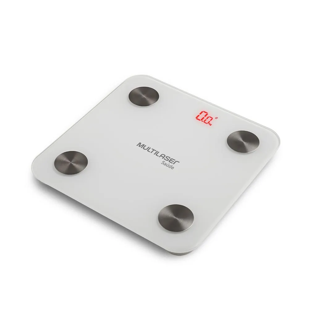 Balanca Multilaser Bioimpedancia 180kg Bluetooth Hc059 — Multilaser | Farmácia Resyla