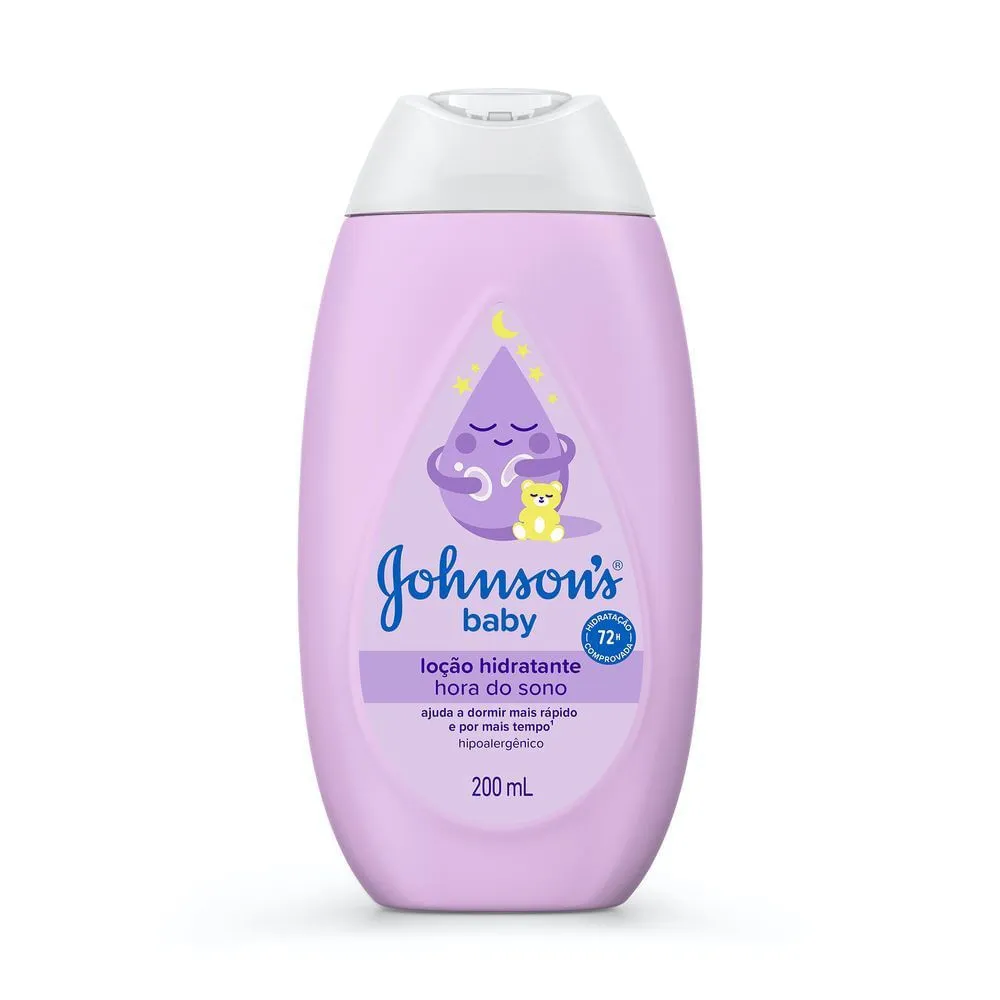 Hidratante Johnson Baby 200ml Locao Hora Do Sono — Johnson | Farmácia Resyla