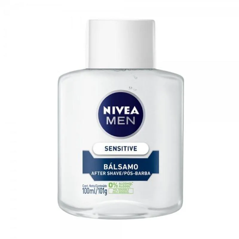 Loção Bálsamo Pós-barba Nivea Men Sensitive 100ml — Nivea | Farmácia Resyla