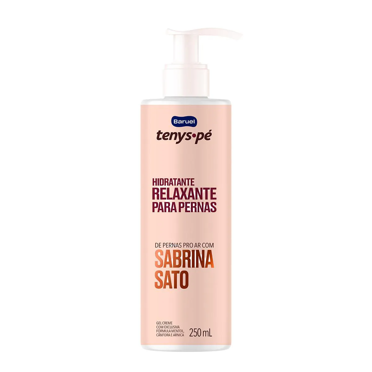 Hidratante Relaxante para as Pernas Tenys Pé Baruel Sabrina Sato 250ml — Tenys Pé | Farmácia Resyla