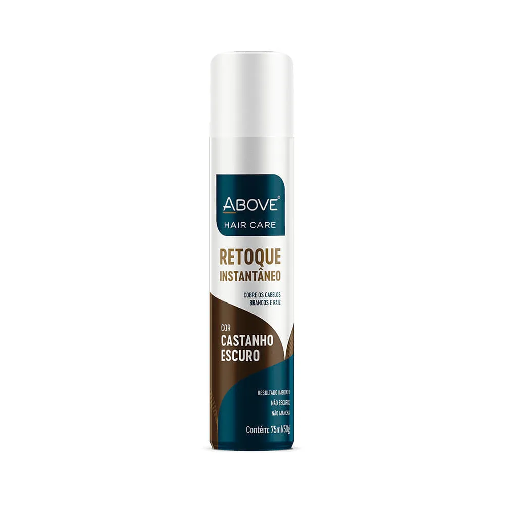 Tintura Above Retoque Instantaneo 75ml Castanho Escuro — Above | Farmácia Resyla