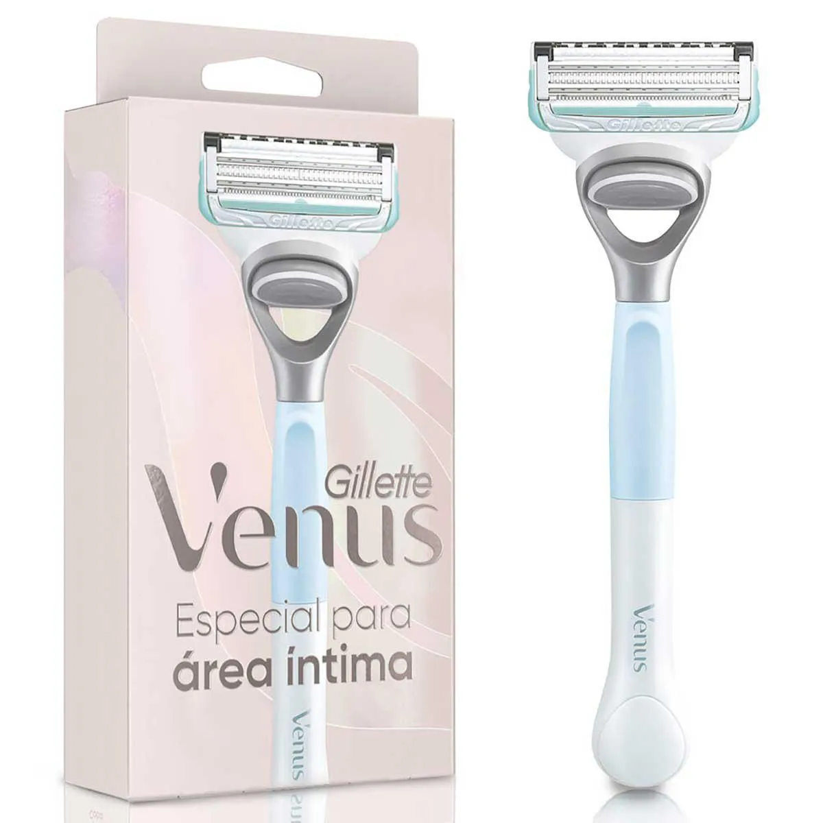 Aparelho de Depilar Recarregável Gillette Venus Especial para Área Íntima 1 Unidade — Gillette | Farmácia Resyla