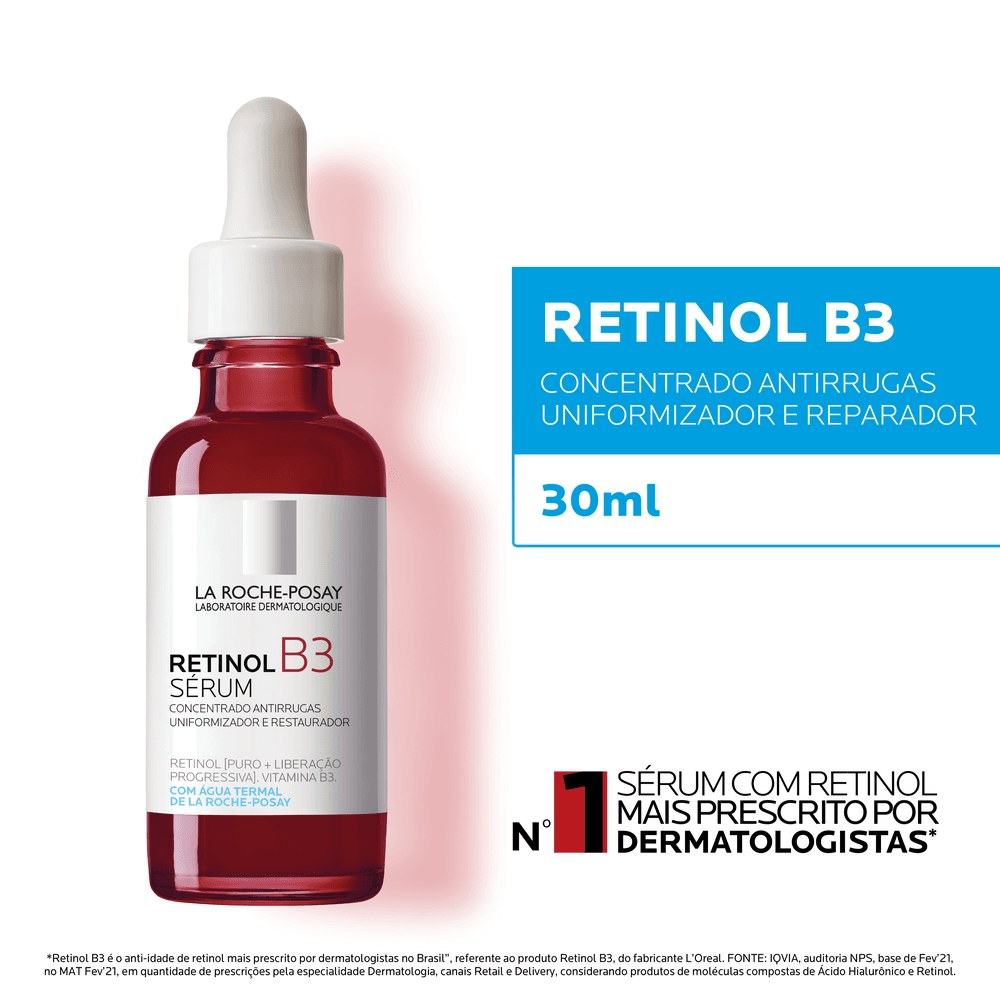 Retinol B3 La Roche-Posay Sérum Antirrugas 30ml — imagem 3 | Farmácia Resyla
