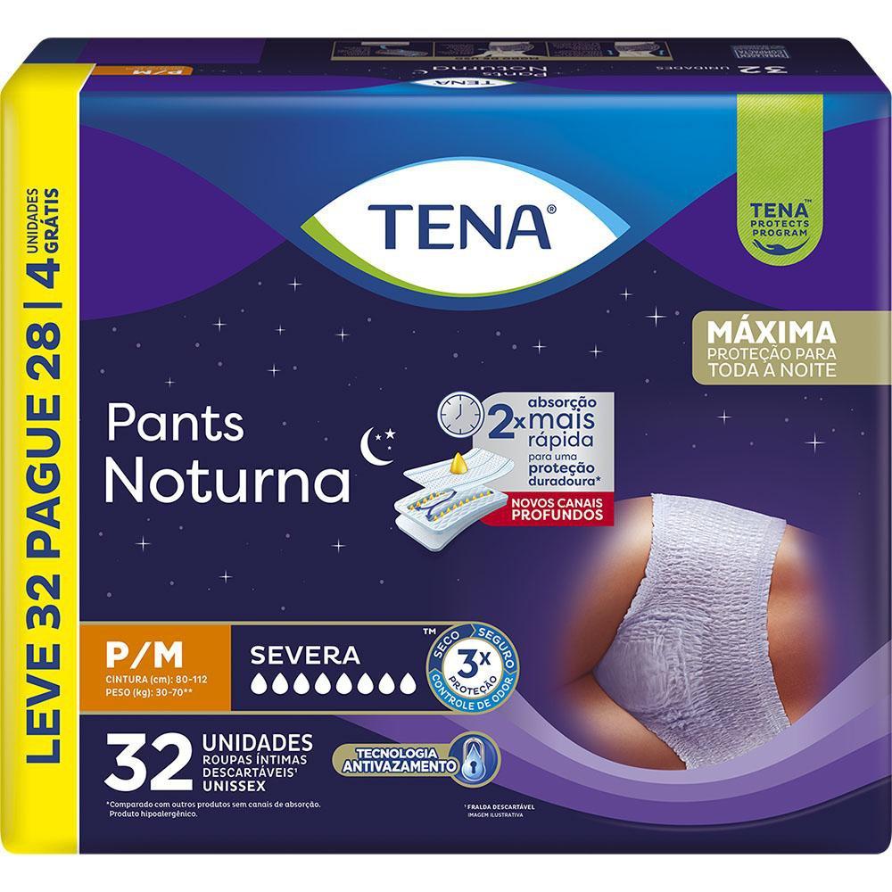 Roupa Íntima Descartável Pants Tena Noturna P/M Leve 32 Pague 28 Unidades — imagem 3 | Farmácia Resyla