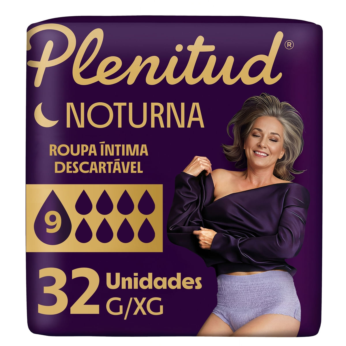 Roupa Íntima Plenitud Noturna Máxima Absorção G/XG 32 Unidades — Plenitud | Farmácia Resyla