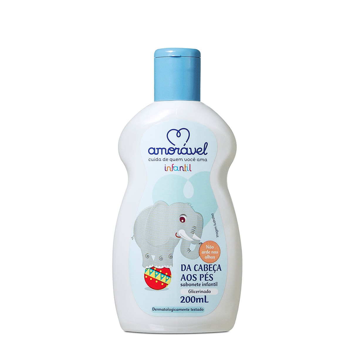 Sabonete Amorável Infantil Cabeça Aos Pés 200ml — Amoravel | Farmácia Resyla